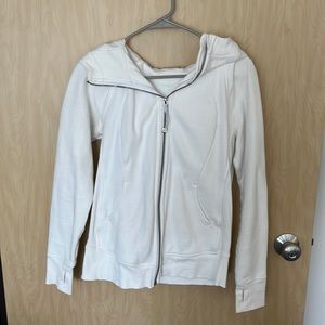 Lululemon zip up scuba hoodie size 6
